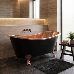 อ่างอาบน้ำตกแต่งสุดหรูสำหรับห้องน้ำสไตล์อนุรักษ์มรดก - Product Image 6