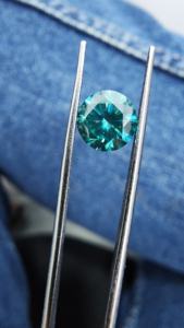 Diamantes de color Diamantes sueltos 100% Color tratado natural VS SI Pureza 1,2 a 2,1 MM Diamantes reales redondos de corte brillante - Product Image 4