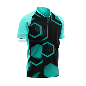 Camiseta Deportiva Personalizada con Cuello en V, Unisex, para Adultos, Manga Corta, Logotipo Frontal, Duradera, 100% Algodón, Transpirable - Product Image 5
