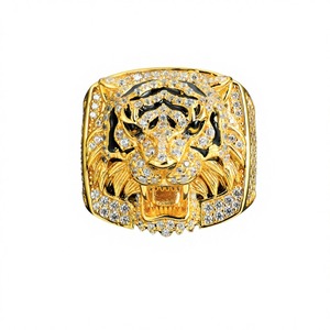 Bague Hip Hop de Luxe pour Homme en Argent Sterling 925 de Haute Qualité avec Diamant Moissanite, Design Personnalisé Iced Out, Pierre à Taille Brillante - Product Image 2