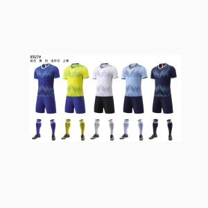 Tenues de sport pour hommes de haute qualité ACTIVE SAFETY, ensembles d'uniformes de football américain et de soccer, légers, antibactériens, sublimés, à manches courtes - Product Image 6