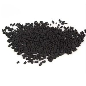 Pellets de Carbón Activado de Cáscara de Coco para Purificación de Aire Industrial, Tratamiento de Agua y Filtración de Gases, Suministro a Granel - Product Image 1