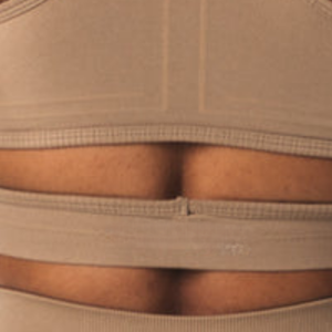 Soutien-gorge de sport beige pour femme, doux et respirant, idéal pour la course, l'entraînement, le yoga, la gym et le fitness - Product Image 4