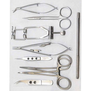 PISSCO Large Animal Veterinary Ophthalmic Kit Veterinary Ophthalmic Surgery <b>Instruments</b> Stainless Steel Made By Pissco - Product Image 4