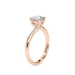 Luxury 925 Silver Moissanite Diamond Simple Classic Round Solitaire Elegant <b>Birthday</b> Valentine <b>Gift</b> <b>For</b> Her <b>Girlfriend</b> Ring - Product Image 4