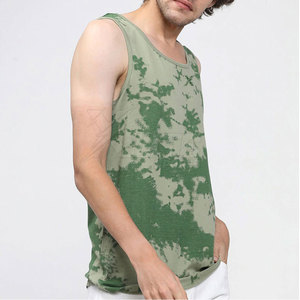 Camiseta sin Mangas para Hombre, Diseño Clásico, Cómoda, Transpirable, Tejida, de Poliéster/Algodón, para Ejercicio, Running, Yoga - Product Image 2