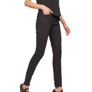 Jean en denim pour femme, taille haute, coupe droite, avec strass et design diamanté - Product Image 2