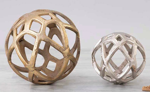 Sculpture en aluminium texturé pour la décoration de maisons de luxe, ajoutant profondeur et dimension à tout thème d'aménagement intérieur - Product Image 5