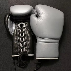 ถุงมือฝึกซ้อมมวย MMA หนังวัวแท้ 8oz/10oz/12oz/14oz/16oz รับทำแบรนด์ตามสั่ง ขายส่ง คุณภาพสูง แบบสวม Unisex - Product Image 2