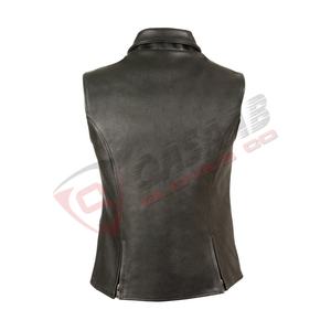2026 Hot Selling Best-Quality <b>Leather</b> Fashion Motorcycle Waistcoat Motorcycle-Brown PU <b>Leather</b> Vests Motorcycle Waistcoat - Product Image 6