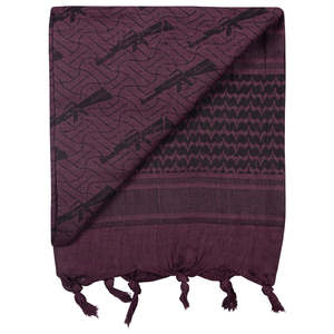 Écharpe palestinienne unisexe tendance 100% coton, large, style Arafat Hatta Keffiyeh, avec pompons, Shemagh, style arabe, douce, ethnique, camouflage - Product Image 1