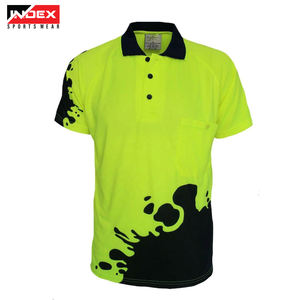 INDEX <b>Men's</b> Orange Brown Spiderweb Print Short Sleeve <b>Polo</b> <b>Shirt</b> <b>With</b> <b>Pocket</b> Quick Dry Knitted Sporty Fit - Product Image 4
