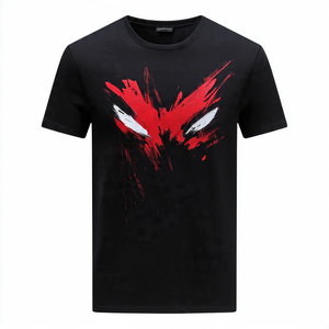 Camisetas Personalizadas para Hombre, Color Negro, 200 GSM, Estampadas, Tallas Grandes, Venta al Por Mayor - Product Image 3