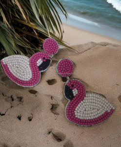 Pendientes de cuentas de semillas de perno relámpago, joyería de declaración Funky con contorno de plata negra, pendientes de cuentas de moda audaces, ropa de fiesta de moda - Product Image 6