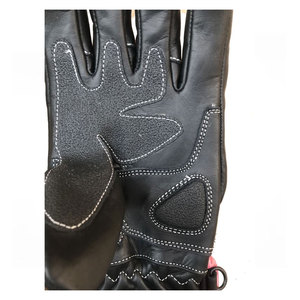 Gants de moto pour femmes de qualité supérieure avec protection des articulations, en cuir durable, antidérapants, respirants et antichocs - Product Image 5