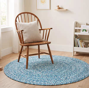 Colour Block Round Cotton Rope Area Carpet <b>for</b> <b>Nursery</b> Playroom & Kids Room - Product Image 4