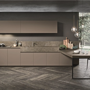 ตู้ครัวฐานไม้ MDF โมเดิร์นสั่งทำพิเศษจากโรงงาน JY Project ผลิตในเวียดนาม พร้อมจัดส่งทันที - Product Image 3