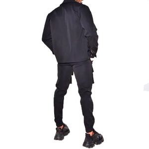 Econex-Survêtement d'hiver décontracté à capuche de haute qualité pour hommes, veste deux pièces, pantalon de jogging, combinaison d'entraînement personnalisée, 2025 - Product Image 2