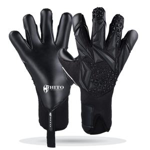 Guantes de Portero Personalizados de Nueva Llegada, Palma Delantera de Látex Alemán de 4 mm, Dorso de Goma Inyectada, Corte Híbrido, Protección para Dedos y Pulgar - Product Image 6