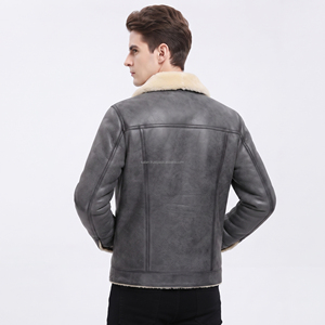 Chaqueta Varsity para Hombre, Marrón, Poliéster/Algodón, Cuello de Piel Sintética, Cortavientos, Informal, Otoñal, Cuello Alto, Corte Regular, con Capucha - Product Image 6