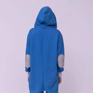 Pijamas de una Pieza Personalizadas con Bordado para Adultos, Unisex, de Felpa, Ropa de Dormir de Invierno, Lindos Dibujos Animados de Animales, Kigurumi, Proveedor al por Mayor - Product Image 5