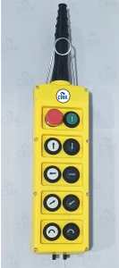 Estación de Control Colgante CMK de 6 Botones para Grúa EOT, Marca CMK, Modelo PLN, IP65, 440V, 400A, Cuerpo de Plástico de Alta Resistencia - Product Image 5