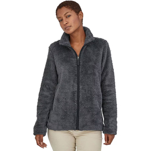 Chaqueta de Forro Polar Sherpa Impermeable para Mujer, con Cierre Completo, Cuello Alto y Forro Suave, para Senderismo al Aire Libre en Invierno - Product Image 1