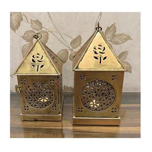 Lanterne en fer et bougeoir jardin suspendu table noël mariage lanterne décorative décoration de la maison bougie lanterne - Product Image 5