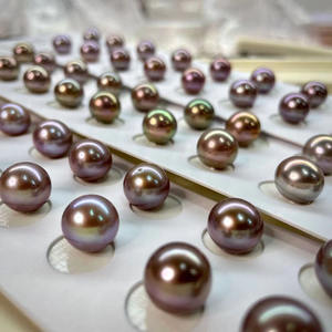 Perlas Sueltas de Agua Dulce Color Púrpura Edison Impecables para la Elaboración de Colgantes, Anillos, Pendientes y Pulseras - Product Image 4