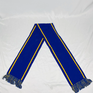 Conjunto de Bufanda Larga Acrílica y Gorro Sigma Gama Rho SGRho Azul Real Dorado |   Ropa de Invierno Personalizada con Bordado para Hermandades - Product Image 4