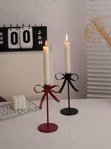 Metal Pyramid <b>Candle</b> <b>Holder</b> Set Pillar Design Durable Home Decoration - Product Image 2