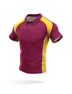 ชุดคริกเก็ตชาย/เด็กชาย/เยาวชน ชุดกีฬาแบบแห้งเร็ว เสื้อยืดแขนสั้นพร้อมกางเกงขายาว สีและโลโก้สั่งทำได้ตามต้องการ คุณภาพสูง - Product Image 1