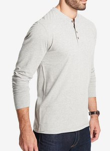 เสื้อยืดแขนยาวแบบสั่งทำพิเศษ เสื้อยืดเฮนลีย์ผู้ชาย ขายส่ง - Product Image 6