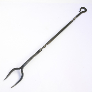 Iron Metal Bellows <b>Poker</b> Fireplace Assertories Hearth <b>Poker</b> Black Finished For Garden Outdoor Usage <b>Fire</b> Pit <b>Poker</b> - Product Image 5
