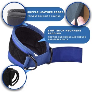 Correa de Neopreno para Levantamiento de Pesas con Anillo en D, Correa de Polea para Piernas y Muslos, Equipo de Entrenamiento Físico - Product Image 2