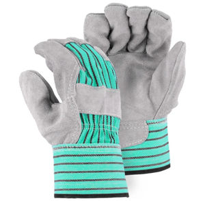 Gants de sécurité robustes pour monteurs canadiens, protection des mains à rayures, gants unisexes pour les bras, gants de travail doux et confortables - Product Image 6