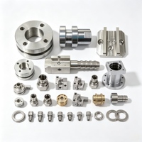 Connecteurs de conduites hydrauliques, composants usinés CNC pour les systèmes de transmission de puissance par fluides industriels
