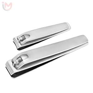 IMANS ENTERPRISES Stainless Steel Nail Clipper Curved Blade Wide Jaw Opening Anti-Splash Dust <b>Toe</b> Finger Nail Trimmer - Product Image 2