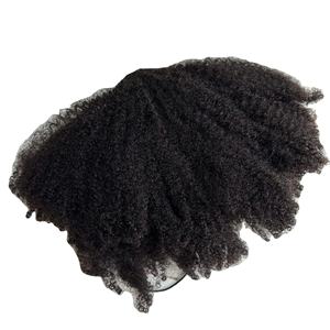 Perruque birmane crépue bouclée cheveux vierges couleur luxueuse pas d'enchevêtrement pas de perte pas de fibres synthétiques mélangées 100% cheveux humains vietnamiens - Product Image 4