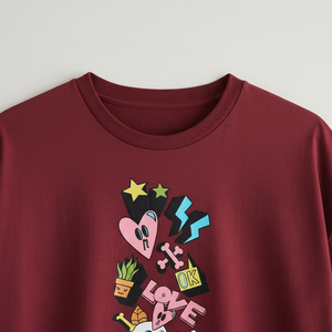 Camiseta de Punto para Hombre, 100% Algodón, Cuello Redondo, Manga Corta, Corte Regular, Diseño Liso en la Parte Delantera, Ecológica, Informal, 240 Gramos, Personalizable - Product Image 4