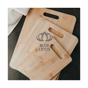 Tablas de Cortar de Bambú Duraderas de Alta Calidad 2026 para Cocinas Comerciales, Tabla de Madera Pura, Limpia, Segura, Resistente y Sostenible - Product Image 1