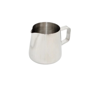 Stainless Steel Creamer Pot <b>Round</b> Smooth Surface Minimalist Design Rust Resistant Metal Sugar Creamer Pots - Product Image 1