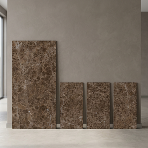 Baldosas de porcelana Frapechino Stone 800x1600mm con aspecto de hormigón para suelo y pared, acabado gris, 80x160cm - Product Image 2