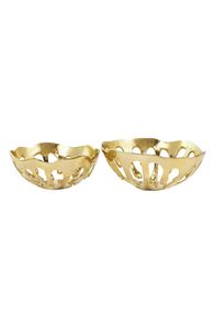 Elegantes Recipientes Metálicos Multiusos para Exhibición de Centros de Mesa - Product Image 4