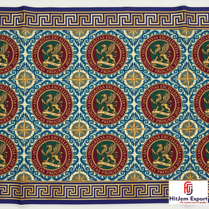 Tela de Algodón con Estampado Africano Twill Rib de Nigeria para Bolsos de Moda, Servicio de Fabricación Textil Personalizado OEM ODM - Product Image 4