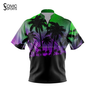 Camiseta de Polo de Bolos para Hombre, Ropa Deportiva OEM para Adultos y Otros Tipos de Ropa Deportiva, Jersey de Bolos - Product Image 3