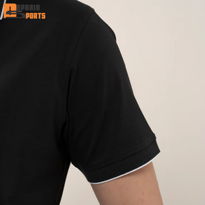 Camiseta Polo Lisa de Manga Corta 100% Algodón de Alta Calidad al por Mayor, Camiseta Polo Informal Unisex, Logotipo Personalizado, Camiseta para Hombre - Product Image 3