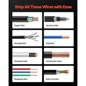 Spellatura Cavi Elettrica 400W, 9.84 IPS (15 M/min), Automatica Motorizzata, 0.06-1.57 Pollici, Attrezzatura per Riciclo Rottami Metallici - Product Image 6