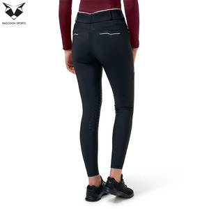 Pantalon d'équitation skinny fit extensible pour compétition, pantalon d'équitation pour femme à haute élasticité et respirant avec poche latérale - Product Image 3