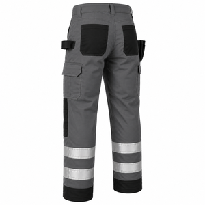 Custom Logo Mens <b>Cargo</b> <b>Work</b> <b>Pants</b> High Visibility Tape Knee Pad Pockets Safety Trousers Custom Hi Vis Workwear Mining <b>Pants</b> - Product Image 6